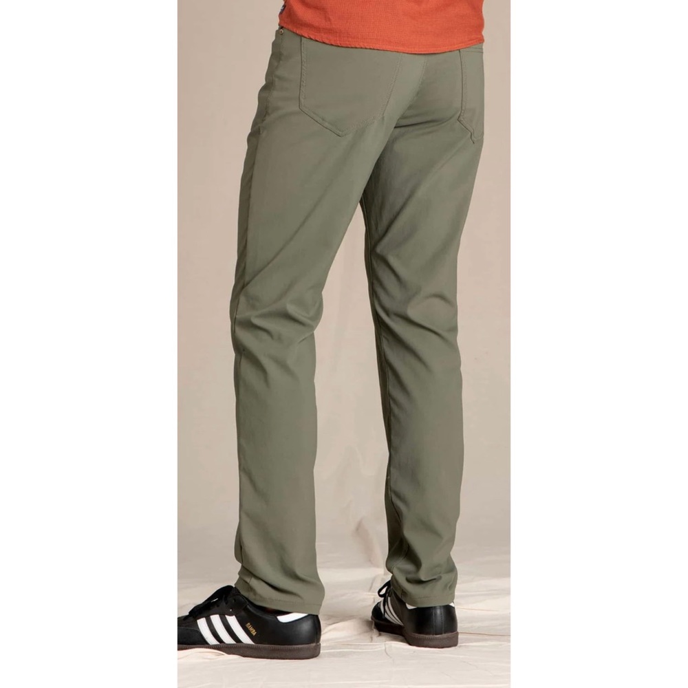 Toad&Co Rover 5 Pocket Lean Pant in‎ Dark Chino Size 31x34